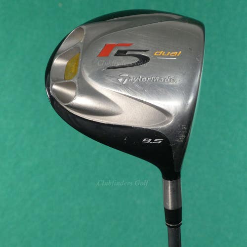 TaylorMade r5 Dual Type D Titanium 9.5 Driver Factory MAS2 5-55 Graphite Stiff