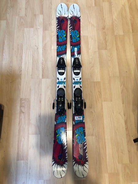 2010 Kid's 129cm K2 Juvy Skis | Tyrolia Peak AC 7.0 Bindings (Used)