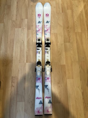 2022 Kid's 140cm Volkl Chica Skis | Marker 7.0 Bindings (Used)