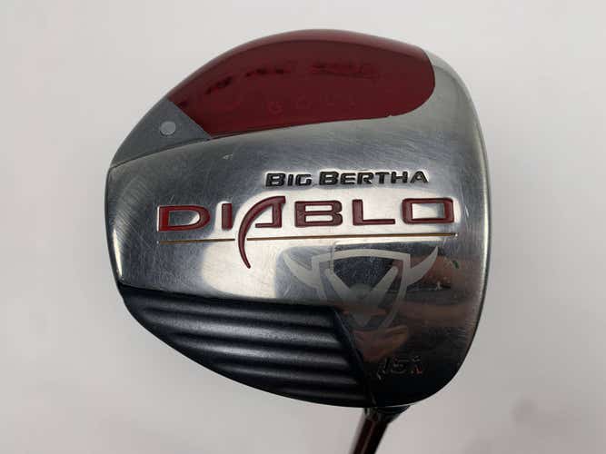 Callaway Big Bertha Diablo 3 Fairway Wood 15* Regular Graphite Mens RH