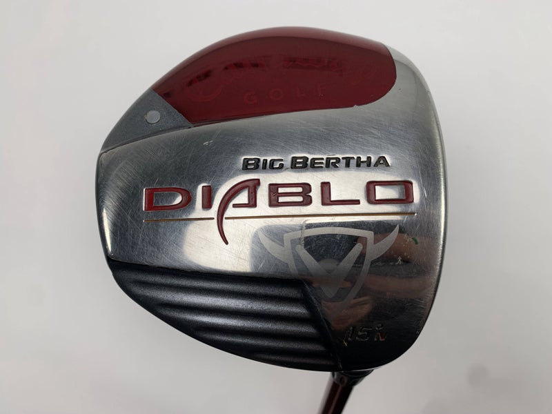 Callaway Big Bertha Diablo 3 Fairway Wood 15* Regular Graphite Mens RH