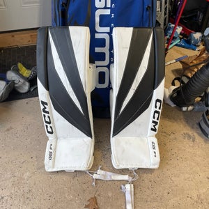 33" CCM Axis F9 Goalie Leg Pads (Used)