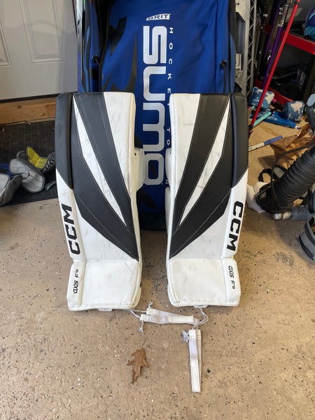 32" CCM Axis F9 Goalie Leg Pads (Used)