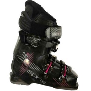 Mondo 22 & 22.5 Women's Alpina All Mountain Ruby 60 Ski Boots (New)(SY881)