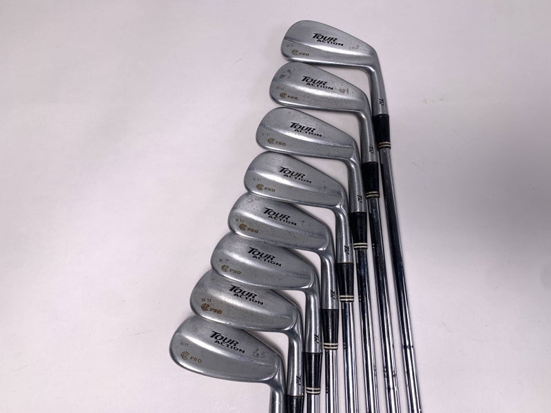 Cleveland Tour Action Pro Iron Set 3-PW True Temper Stiff Steel Mens RH