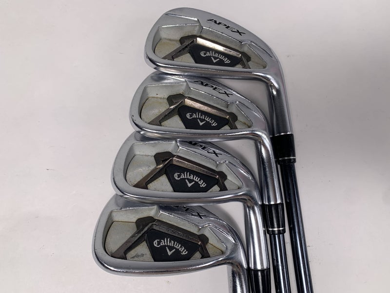 Callaway Apex 19 Iron Set 7-PW UST Mamiya Recoil Dart F3 75g Regular RH