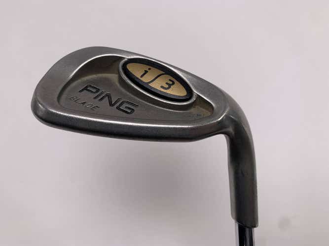 Ping i3 Blade Lob Wedge LW Blue Dot 1* Up Cushin JZ Wedge Steel Mens RH