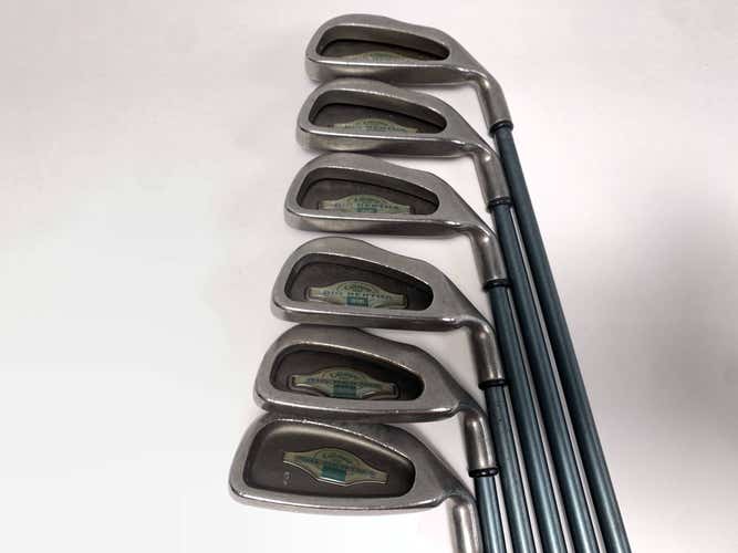 Callaway Big Bertha 1996 Iron Set 4-PW Ladies Gems Ladies RH No 8 iron