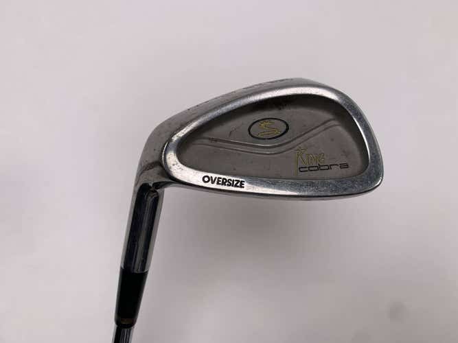 Cobra King Cobra Oversize Sand Wedge SW Stiff Steel Mens LH Oversize Grip