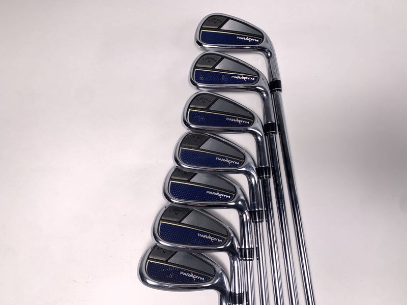 Callaway Paradym Iron Set 5-PW+GW True Temper Elevate MPH 85g Stiff RH
