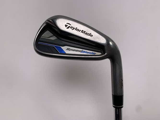 TaylorMade Speedblade Single 6 Iron SpeedBlade Uniflex Steel Mens RH