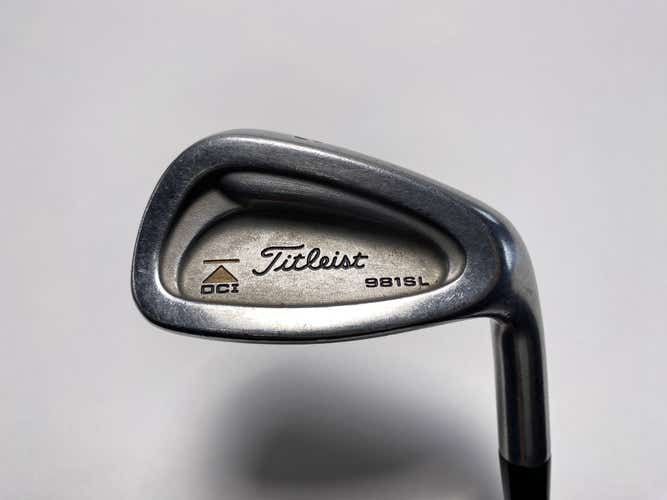 Titleist DCI 981 SL Pitching Wedge PW UltraLite Regular Graphite Mens RH