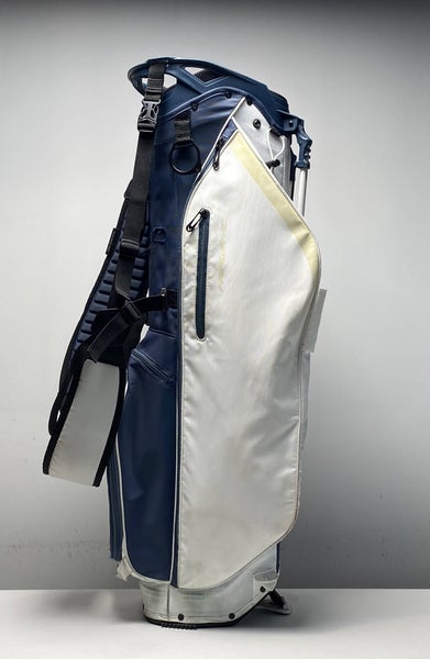 Callaway Fairway C Stand Bag White/Blue 4-Way Divide Dual Strap Golf Bag