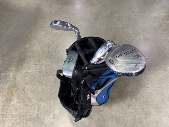U.S. Kids WT-25 45-31 Blue Club Set 3W 7i PW Putter Ultralight 45" Junior LH