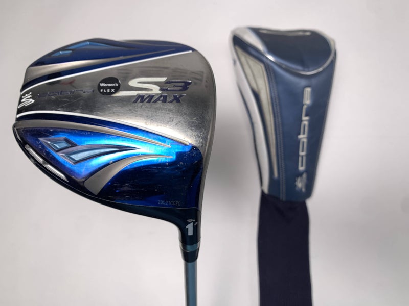 Cobra S3 Max Driver Fujikura Blur TX 004 Ladies Graphite Womens RH HC
