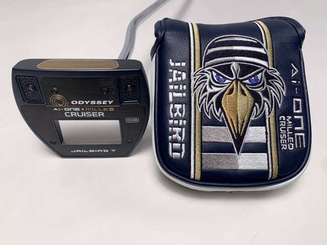 Odyssey Ai-ONE Milled Cruiser Jailbird T Putter 38" Mens RH HC NEW
