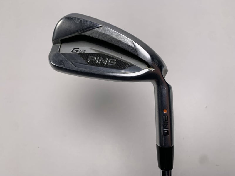 Ping G425 Single 7 Iron Orange Dot 2* Flat Nippon AWT 2.0 Regular Steel Mens RH
