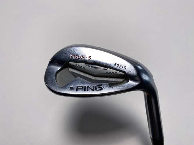 Ping Tour-S Chrome Lob Wedge LW 60* Black Dot AWT Wedge Steel Mens RH