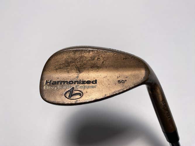 Wilson Harmonized Beryllium Copper Pitching Wedge PW 50* Wedge Steel Mens RH