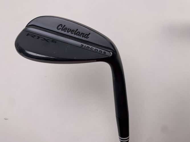 Cleveland RTX 6 ZipCore Black Satin Lob Wedge LW 56* 10 80g Wedge Mens RH NEW