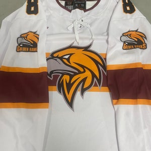 Caledon Golden Hawks XL Men's Jersey #8