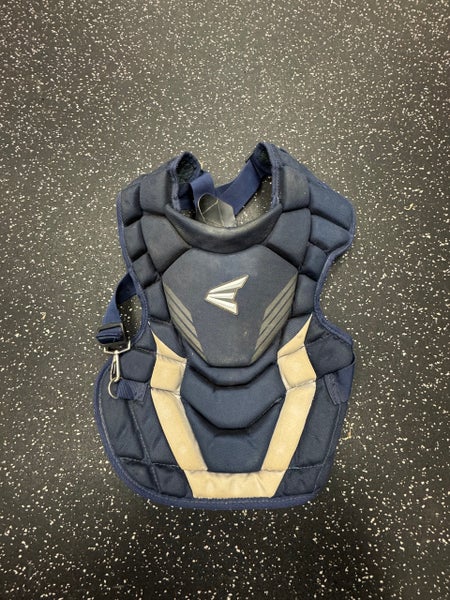 Used Easton CHEST PROTECTOR Catchers Chest Protector Navy Blue Youth 11849-S000033806