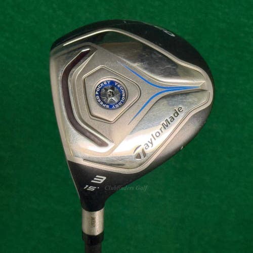 LH TaylorMade JetSpeed 15 Fairway Wood 3 Matrix Velox T 69G Graphite Stiff
