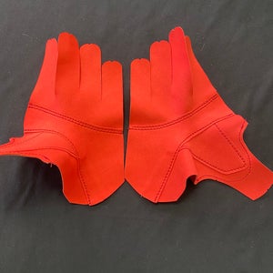 13” Bauer Hyperlite Palms AX Suede  Red Replacement Palms