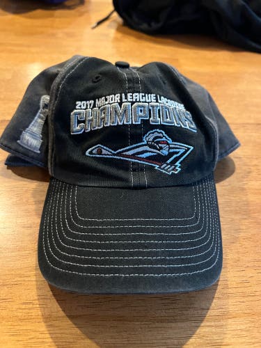 Ohio Machine Lacrosse 2017 MLL Championship Black Adult Hat