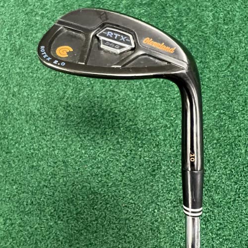Cleveland Wedge RTX 588 Rotex 2.0 52 10 Black Gap Wedge Flex Golf Club RH