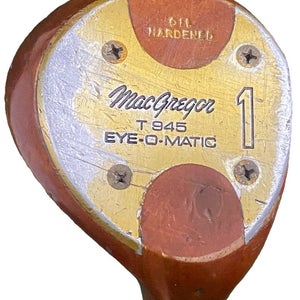 Macgregor T945 Eye-O-Matic Persimmon Driver RH Men's Steel 43" HC Vintage Beauty