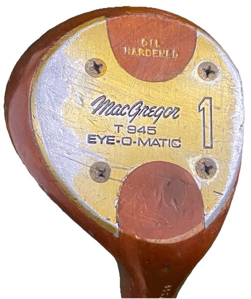 Macgregor T945 Eye-O-Matic Persimmon Driver RH Men's Steel 43" HC Vintage Beauty