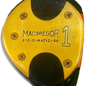 Macgregor Eye-O-Matic 60 PT1W Persimmon Driver RH Steel 43" Refinished Beauty HC