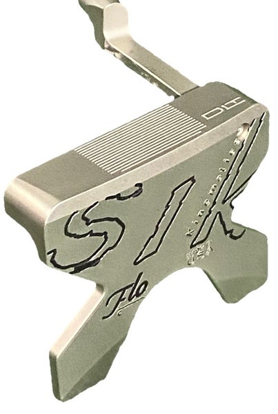 SIK Flo C-Series Satin DLT Armlock Mallet Flange Putter RH Steel 39 In. 17" Grip
