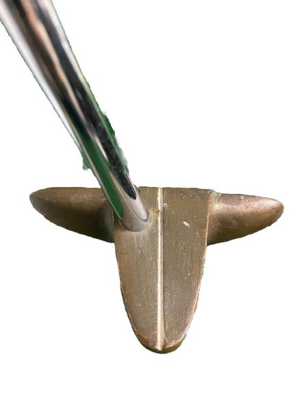 Vintage Bull Head Shaped Putter Pat. D196736 Steel 33" Victor G De Carlo Golf RH