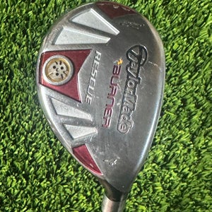 Right Handed Taylormade Burner Rescue 4 H 22° Hybrid REAX 65g M Flex Graphite