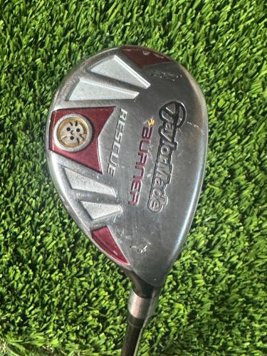 Right Handed Taylormade Burner Rescue 4 H 22° Hybrid REAX 65g M Flex Graphite