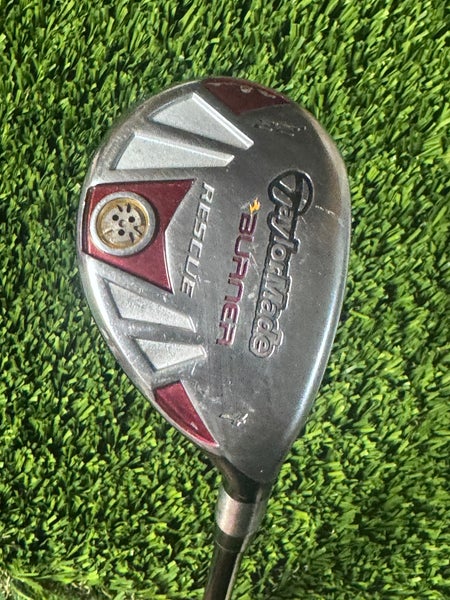 Right Handed Taylormade Burner Rescue 4 H 22° Hybrid REAX 65g M Flex Graphite