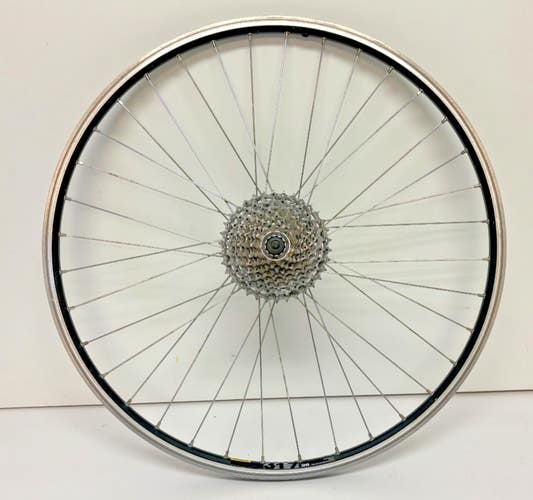 Mavic XM 317 9-Spd 32-Spoke Aluminum 26" QR Rear Wheel Shimano LX HB-T670 Hub