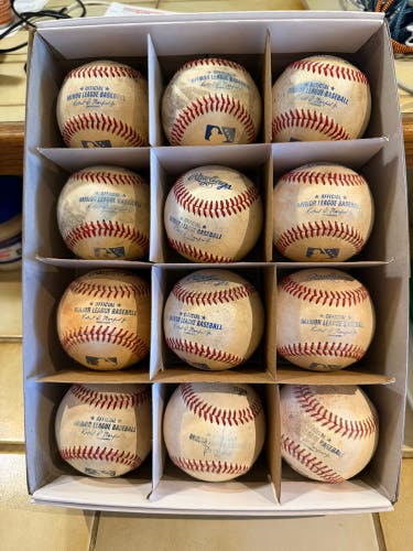 Rawlings Official Minor League Baseballs 12 Pack (1 Dozen) (Used)