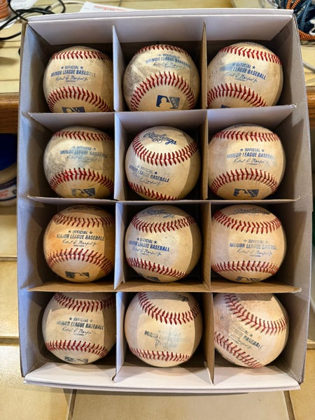 Rawlings Official Minor League Baseballs 12 Pack (1 Dozen) (Used)