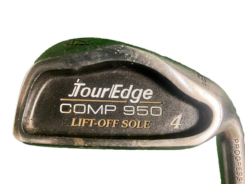 Tour Edge 4 Iron Comp 950 Lift-Off Sole 23* Accu-Sonic Regular Graphite 38.5" RH