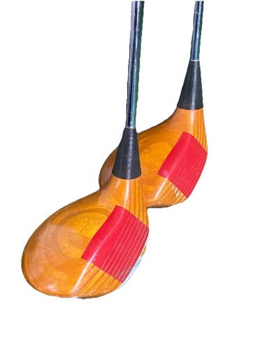 Ping Zing Blonde Karsten Wood Set 3w 5w RH Men's KT-M Stiff Steel HC's New Grips