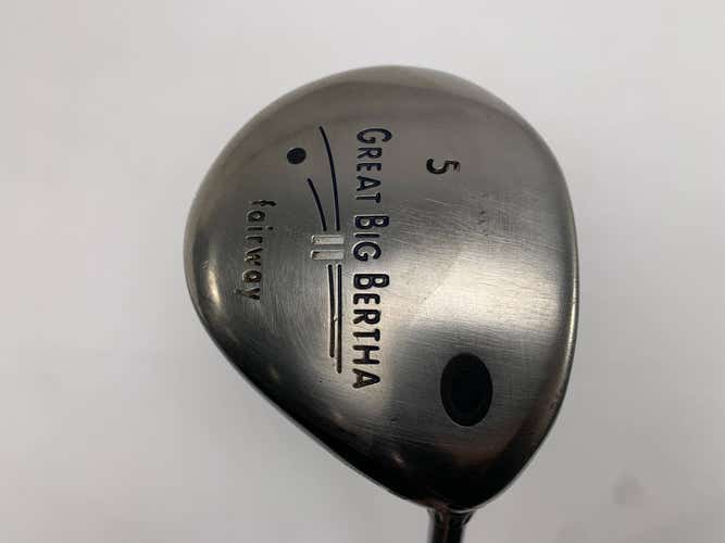 Callaway Great Big Bertha II 5 Fairway Wood 18* Big Bertha Gems 50 Ladies RH