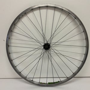 Tattoo 32-Spoke Silver Aluminum 26" QR Mtn Bike Front Wheel Deore LX M563 Hub