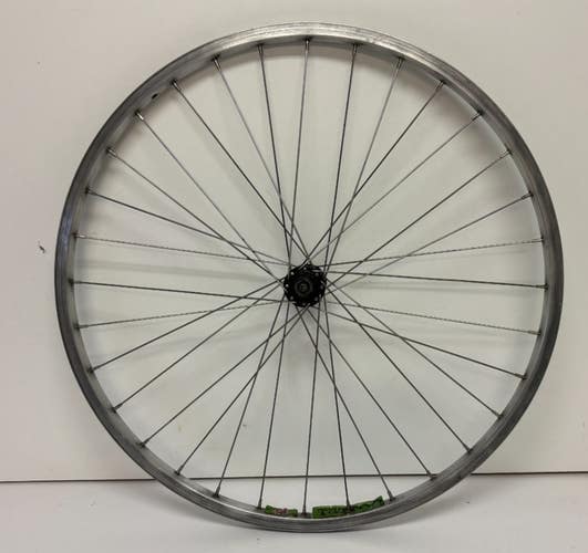 Tattoo 32-Spoke Silver Aluminum 26" QR Mtn Bike Front Wheel Deore LX M563 Hub
