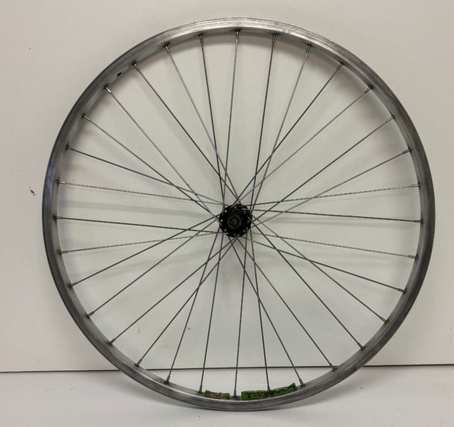 Tattoo 32-Spoke Silver Aluminum 26" QR Mtn Bike Front Wheel Deore LX M563 Hub