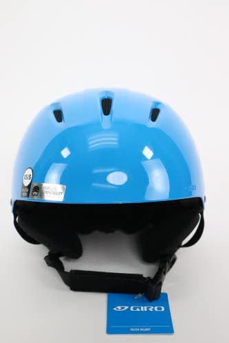 Giro Tilt Youth Winter Ski Helmet 7031991 Process Blue Adjustable XS/S NWT2