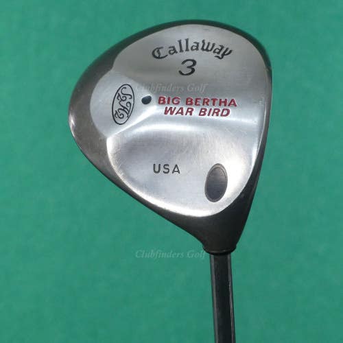 Callaway Big Bertha Warbird Fairway 3 Wood Memphis 10 Steel Uniflex w/ HC