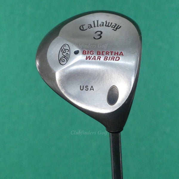 Callaway Big Bertha Warbird Fairway 3 Wood Memphis 10 Steel Uniflex w/ HC